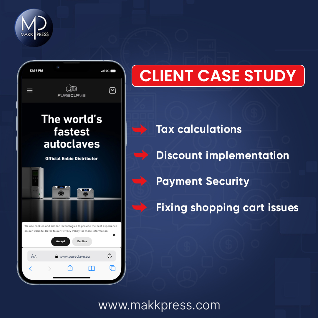 MakkpressTech's tweet image. Experience unparalleled efficiency with the world's fastest autoclaves! 🚀

Visit our website - makkpressapps.com

#casestudy #clientcasestudy #studycase #DigitalMarketing #LearningJourney #growthmarketing #ecommercegrowth #d2cmarketing #makkpresstechnologies #d2c