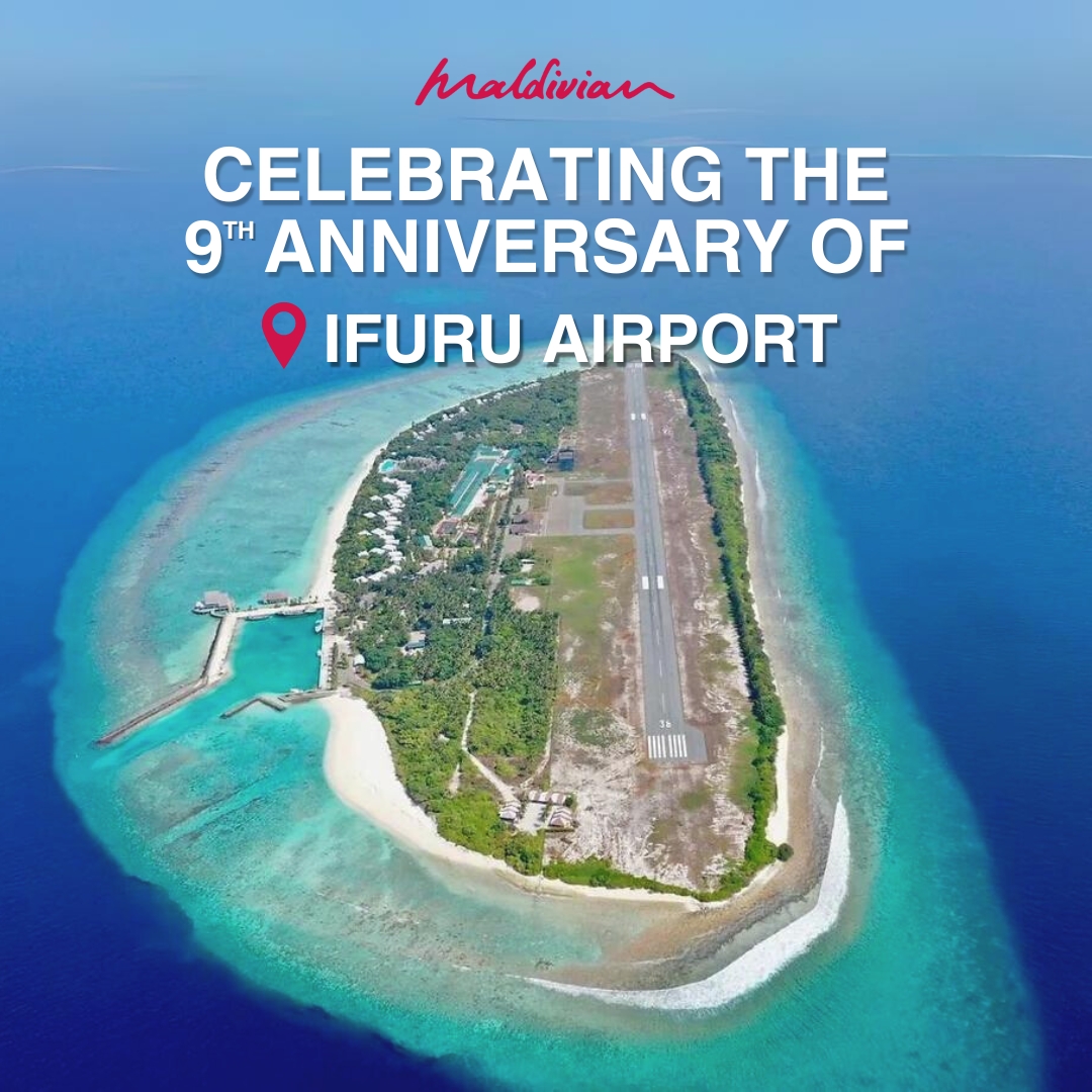 Celebrating the 9th Anniversary of Ifuru Airport! Since its opening, It has been a gateway to growth and connectivity for Raa Atoll. Here’s to continued success and development. 

#Maldivian
