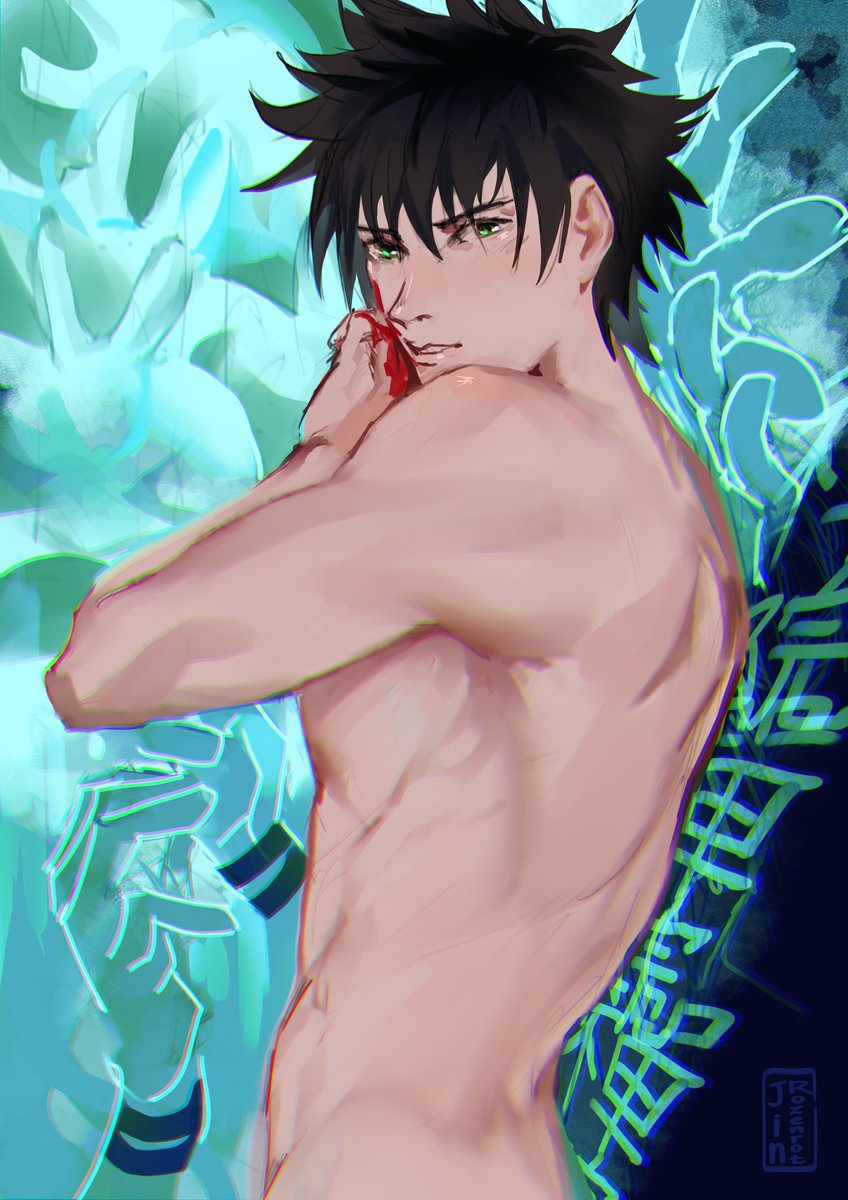 JinRozenrot's tweet image. #jjk #fushiguromegumi