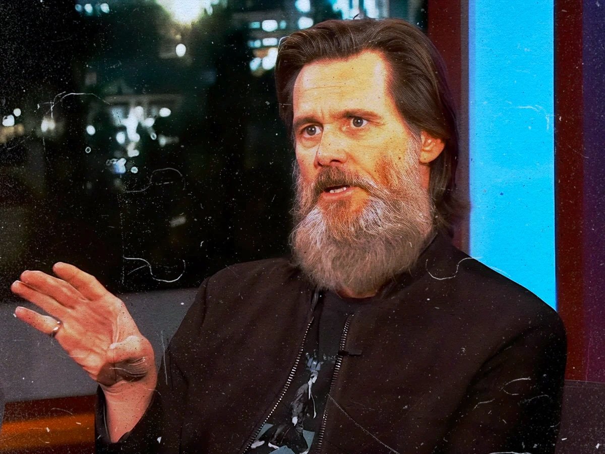 This is Jim Carrey.

The funniest philosopher in the world.

Net worth = $180M. But he's dealt with depression for years. Spirituality saved his life.

Here are his unthinkable life lessons (that'll make you feel superhuman):