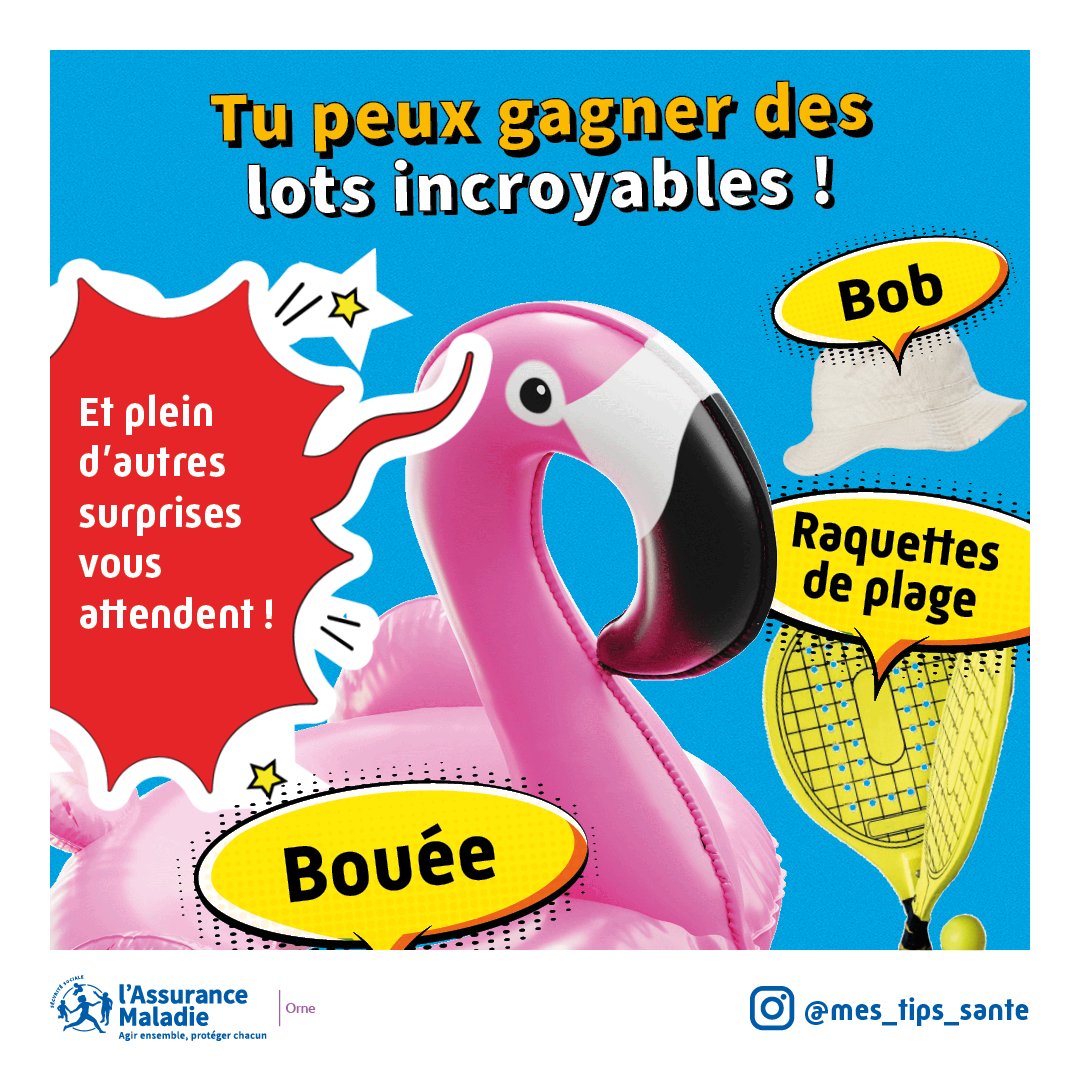 📣Demandez le programme du bus Mes Tips Santé, la @cpam61 et ses partenaires vous accueilleront :
🚌mercredi 5 juin 2024
🗺️place de la Magdeleine à Alençon
🕙 de 10 h à 18 h
Venez nombreux !
#santé #prévention