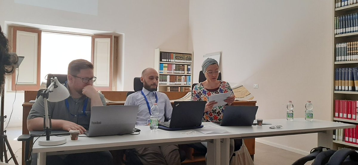 ZIThProphecy's tweet photo. Our research fellow @BesnikSinani5 participated in the annual conference of the European Academy of Religion, held in Palermo, 19-23 of May. In this panel, a number of scholars explored the question: In what kind of literary genres can we locate Islamic theology? https://t.co/587DoUVTrg