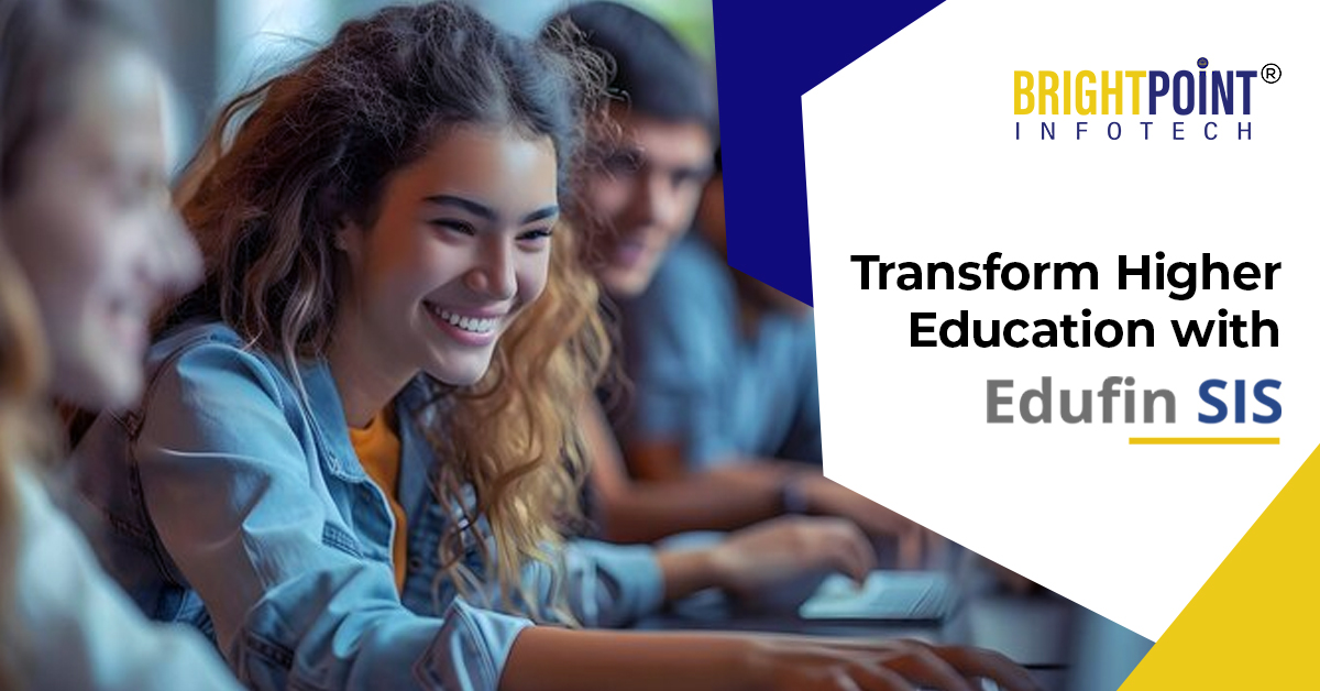 Discover the future of student management with #EdufinSIS! From student record maintenance to online fees payment, streamline your operations with Brightpoint Infotech. brightpointinfotech.com/services/stude… 
#edutech #brightpointinfotech #highereducation