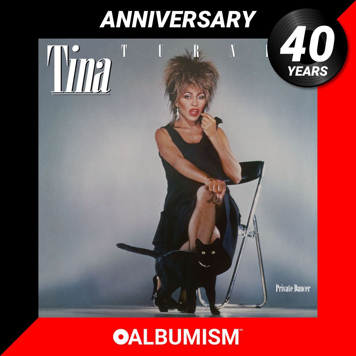 Happy 40th Anniversary to #TinaTurner's fifth solo studio album ‘Private Dancer’ originally released May 29, 1984 | Read our tribute by @BeyondTheEncore + listen to the album here: album.ink/tinaturnerPD @tinaturner