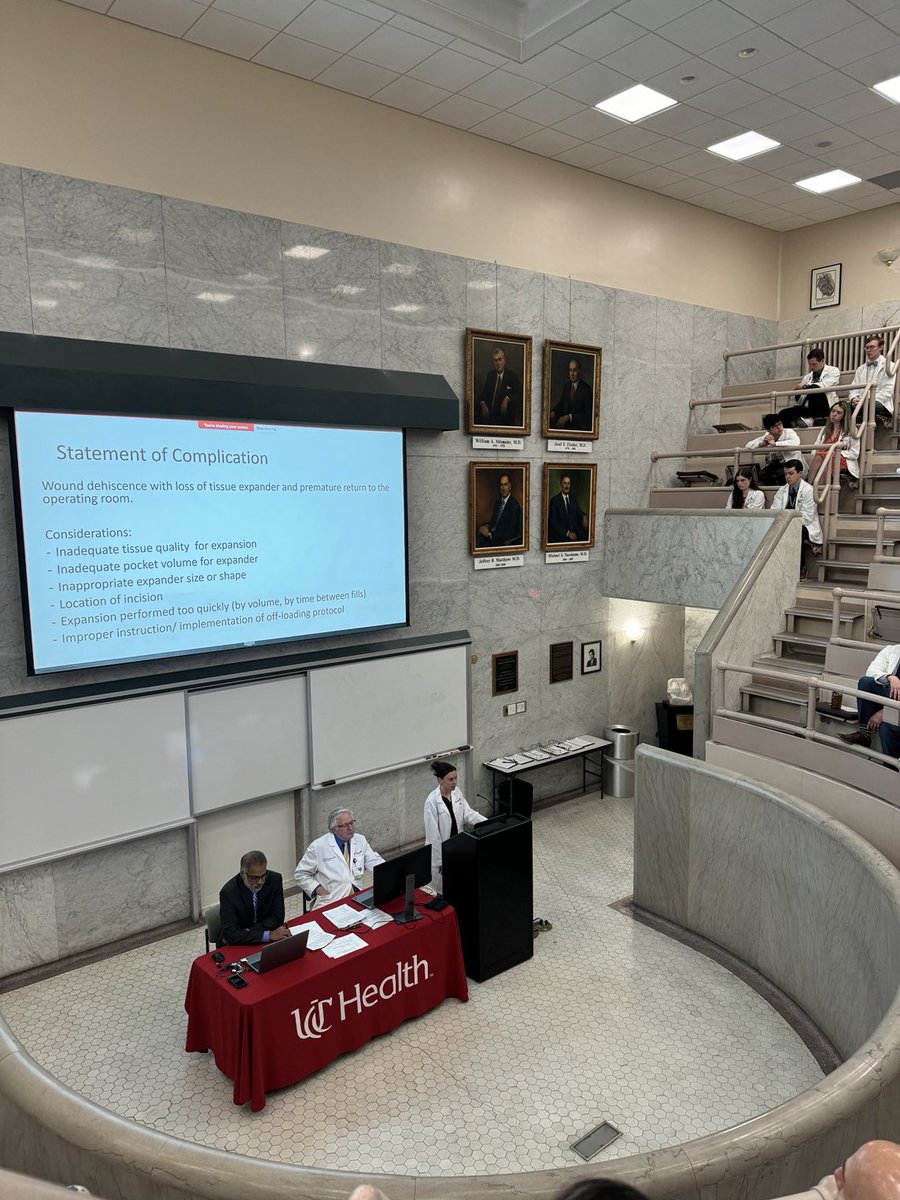 Syed A. Ahmad (@syedaahmad5) on Twitter photo Weekly Morbidity and Mortality Conference. One of the most important traditions in Surgery. Holding ourselves to the highest standards.
<a href="/UCincyMedicine/">UC College of Medicine</a> <a href="/cincysurgery/">UC General Surgery Residents</a> <a href="/UCincySurg/">UC General Surgery</a> Weekly Morbidity and Mortality Conference. One of the most important traditions in Surgery. Holding ourselves to the highest standards.
<a href="/UCincyMedicine/">UC College of Medicine</a> <a href="/cincysurgery/">UC General Surgery Residents</a> <a href="/UCincySurg/">UC General Surgery</a>