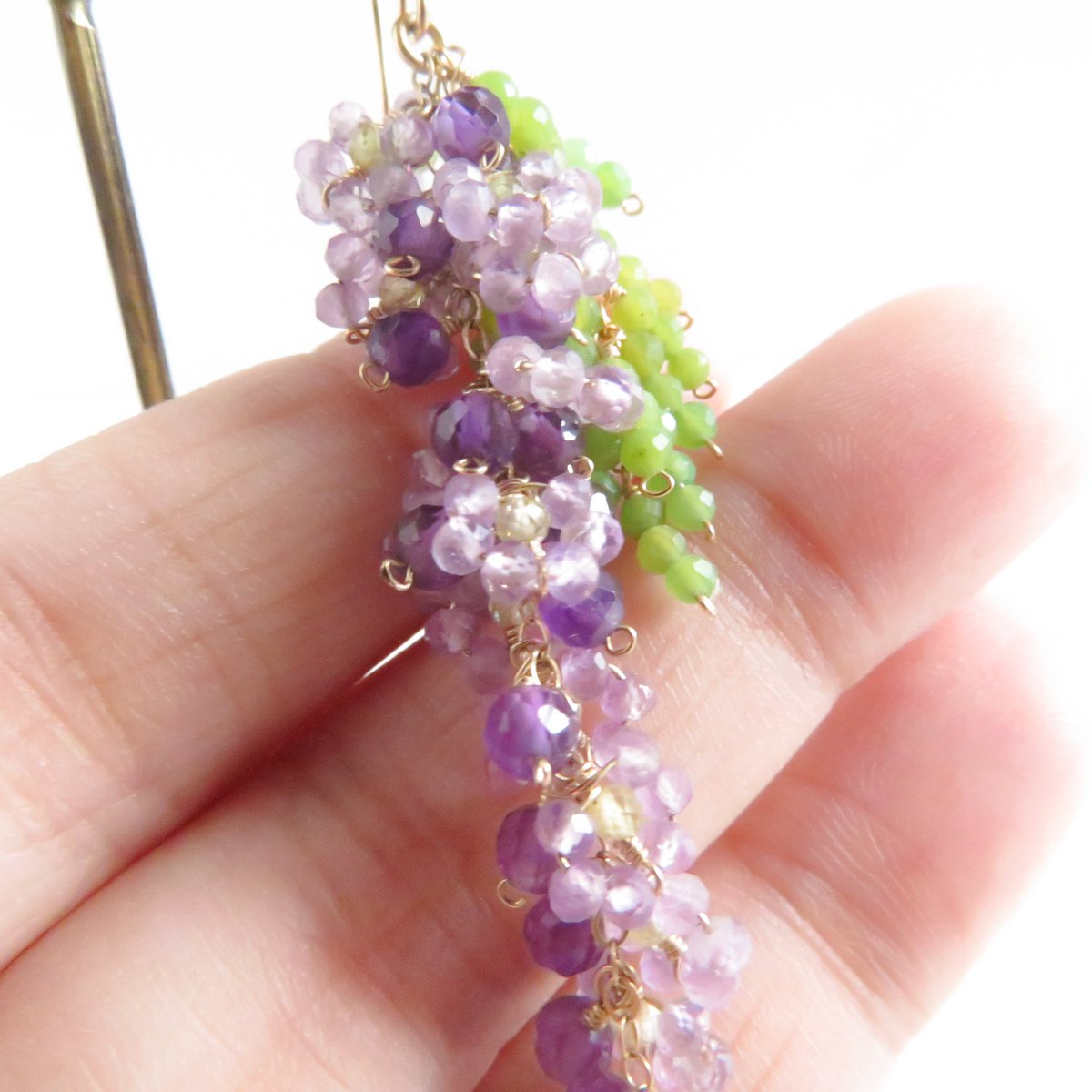 天然石ワイヤーアクセサリー