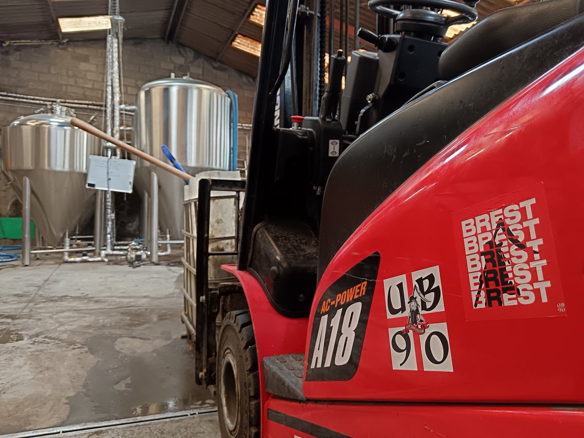 Fin de dédrêchage... Sous les couleurs du stade brestois... Coupe d'europe !!!!