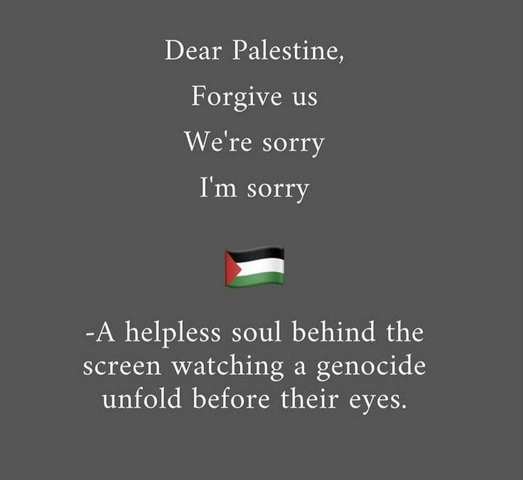 Dear Palestine 🇵🇸 #AlleyesonRafah