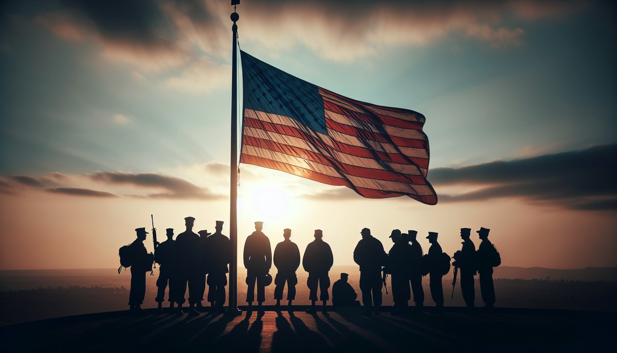 Good morning Patriots! Let's show our support for our Veterans today. Share a story or message of gratitude in the comments below. Our Veterans deserve to be honored every day. 🇺🇸 #SupportOurVeterans