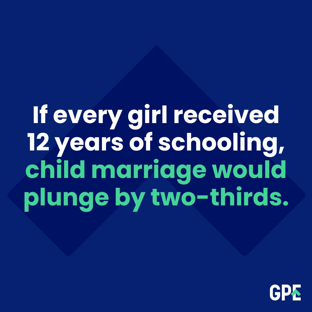 Education – especially secondary level – is key to preventing #childmarriage. With Universal Secondary Education, child marriage would be almost non-existent. Every girl belongs in school! #FundEducation #EndChildMarriage 👰‍♀️ @Mglsd_UG @Educ_SportsUg @UNGEI