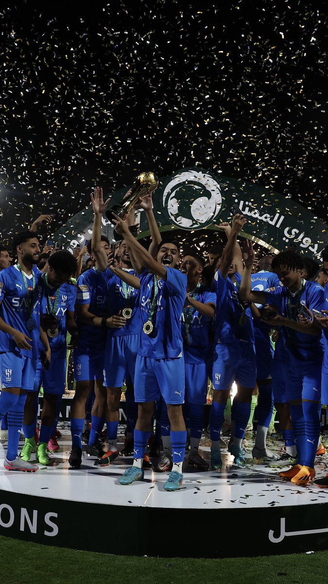 We are champions💙💙🏆🥇.