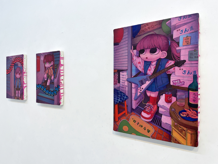 吉田有花　アクリル作品 吉田有花アクリル作品