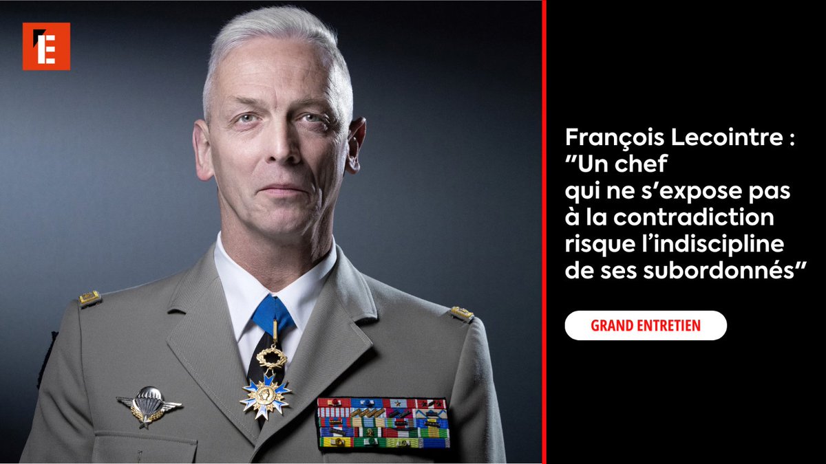 L'ancien chef d’état-major des armées et désormais grand chancelier de la Légion d’Honneur, n’a jamais cessé de réfléchir à ce qui permet aux hommes, à ses soldats, de trouver suffisamment de force morale pour vaincre leur peur 👉 buff.ly/4bWoliz ✍️ @laurelinedup