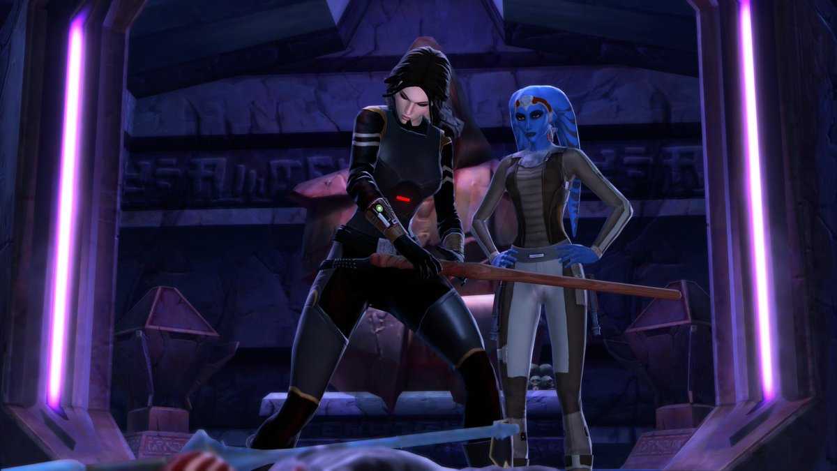 phyreblade's tweet photo. It's time to replay one of my absolute favorite class stories. For reasons lol. #SWTOR #SithWarrior @SWTOR https://t.co/smxBeOgejM