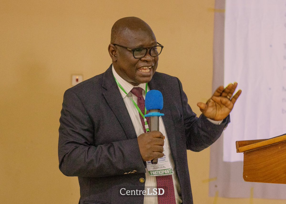 centrelsd's tweet photo. Prof. Peter Akper, SAN, OFR, presenting the Report on West Africa Regional Policies on Natural Resource Governance. Please join us now via the Zoom
https://t.co/XCEztpSXb2
#DoMiningRight
#Mining4InclusiveDevt https://t.co/p4XtKRgsux