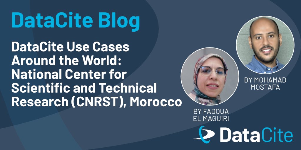 Learn from Fadoua El Maguiriabout how & why they're using DataCite services at the National Center for Scientific & Technical Research, Morocco. Read more about the different steps they took to integrate with DataCite 👇 doi.org/10.5438/3g68-v… #CommunityDriven #UseCase