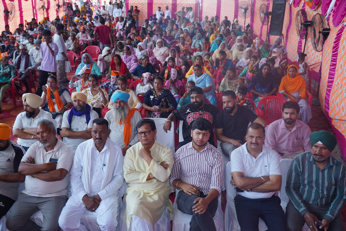 Addressed a massive rally at Shahkot in favour of BJP’s Jalandhar LS candidate Sushil Rinku Ji. People of Punjab are seeing BJP as their only hope for a brighter and prosperous future.