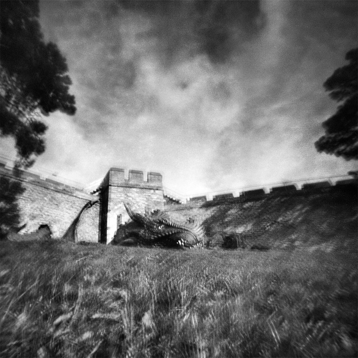 Firewall @ONDUpinhole #pinholephotography #filmphotography #believeinfilm #ilforddelta100 #expiredfilm