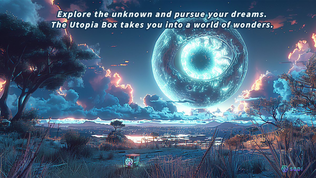 Sodi_UtopiaBox's tweet photo. 🌈 The unknown realm on the horizon deeply attracts us.
#UtopiaBox #Sodi #Solana https://t.co/18dcWAXODf