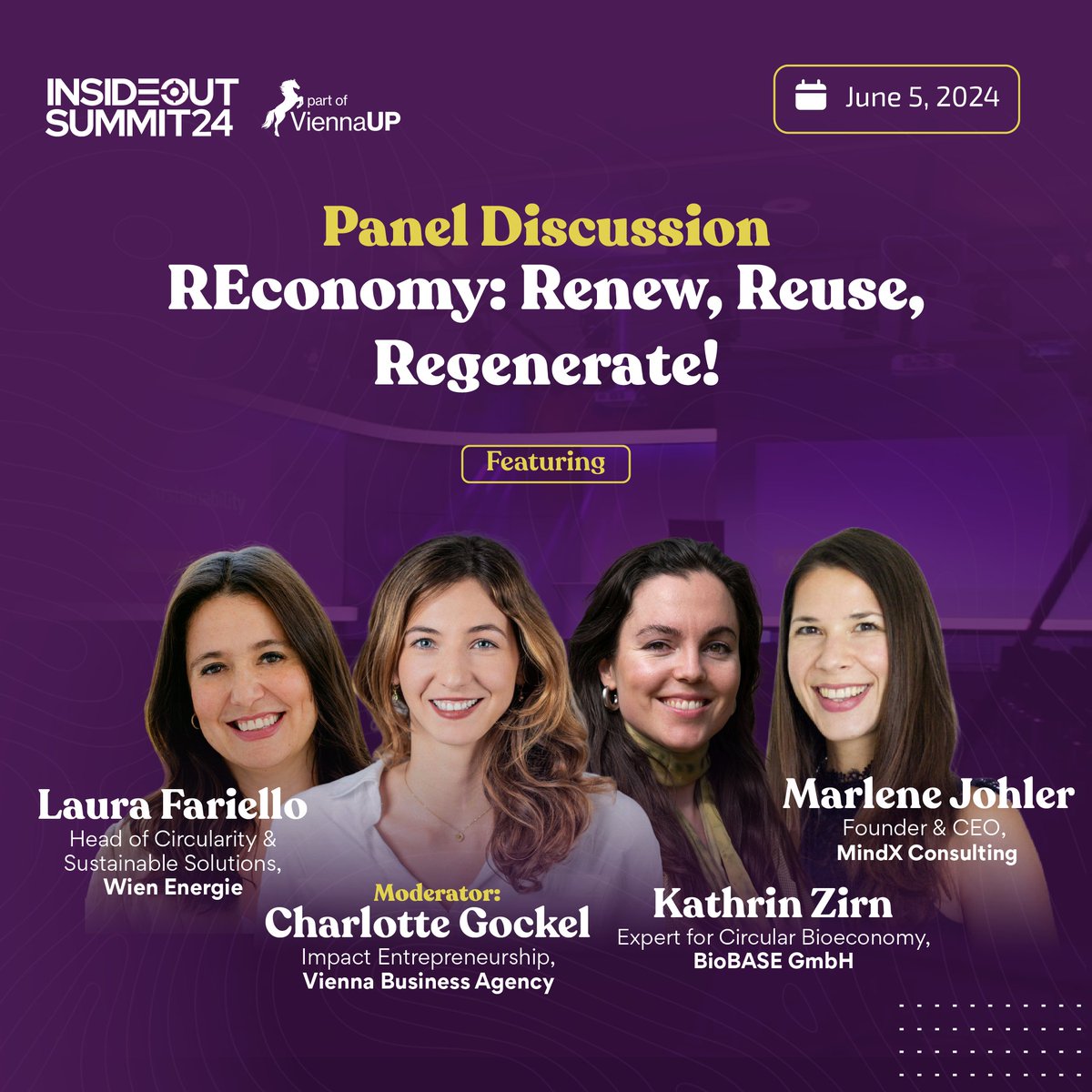 Did you know the world is using resources faster than they can be replenished?

Join us at the INSIDEOUT Summit for an engaging discussion on how technology and innovation can help us reuse and regenerate the planet's resources.♻️

Secure your spot now 👉 bit.ly/3Pxe2bQ