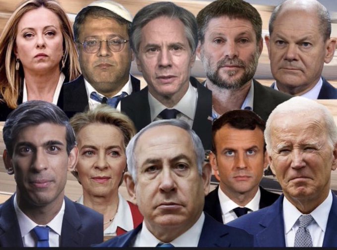 <a href="/ShaykhSulaiman/">Sulaiman Ahmed</a> This group photo is of the killers of innocent Palestinian children.