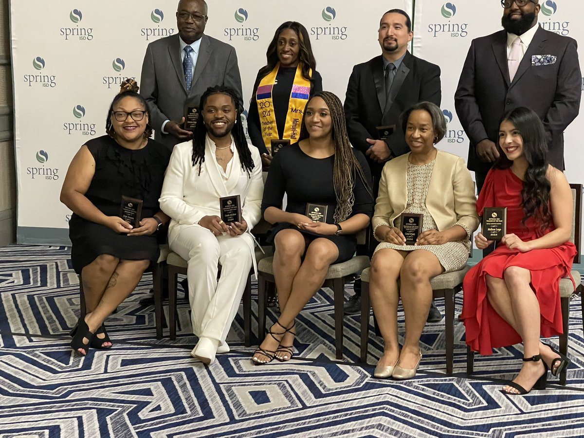 about last night… so proud of my daughter, Taneisha Riles, honored for being Teacher of the Year at Springwoods Village Middle School @SpringISD  Congratulations to all middle school honorees @SWVillageMiddle