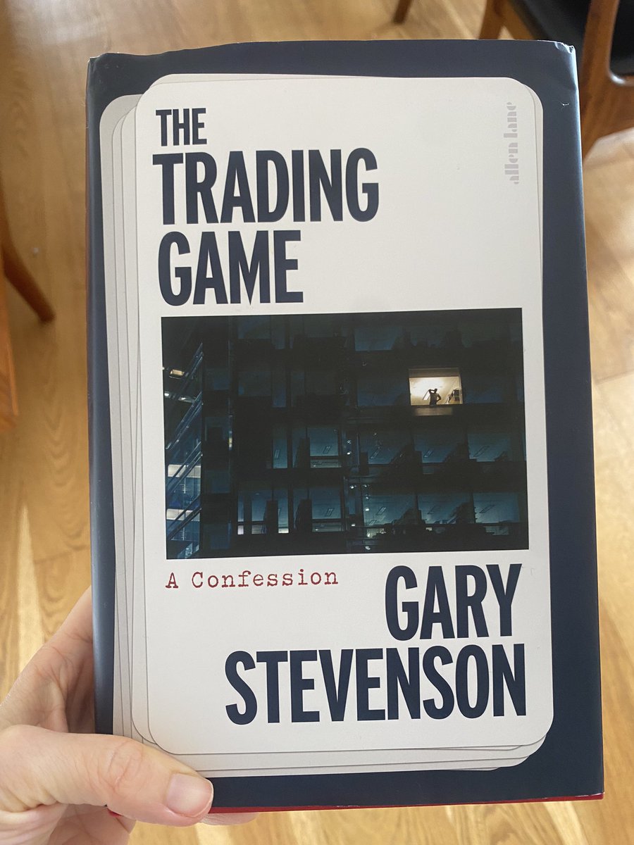 This is one of the best books I’ve read in years. Really, really recommend. @garyseconomics