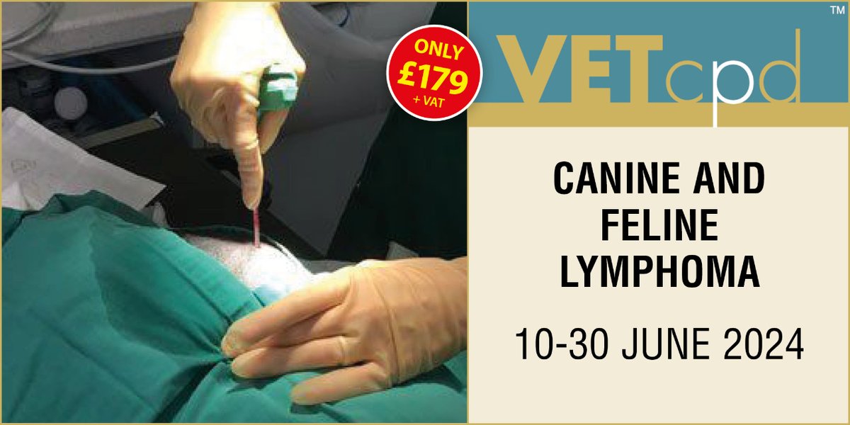 Canine and Feline Lymphoma

The course is meant to be practical guide to the diagnosis and management of canine and feline lymphoma. 

vetcpd.co.uk/product/canine…