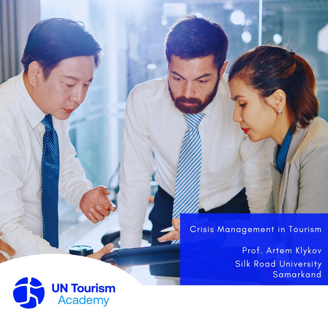 Check out the latest blog post on the🎓Tourism Online Academy 🎓! 

'Crisis Management in Tourism' by Professor Artem Klykov of Silk Road University, Samarkand, Uzbekistan.

Read it here: unwto-tourismacademy.ie.edu/blog

#TourismEducation #CrisisManagement #TourismAcademy