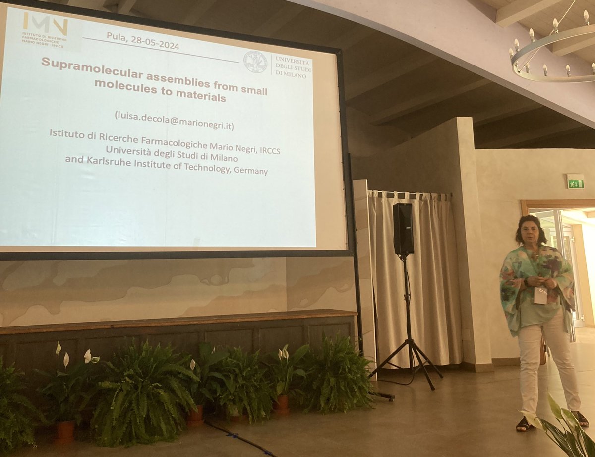 Mirco Scaccaglia (@mircoscaccaglia) on Twitter photo Outstanding presentation by <a href="/LuisaDeCola8/">Luisa De Cola</a>, showcasing the beauty of self-assembly from small molecules to complex living systems at <a href="/ISCSS2024/">3th ISC Summer School 2026</a>
<a href="/labdecola/">De Cola Lab</a> Outstanding presentation by <a href="/LuisaDeCola8/">Luisa De Cola</a>, showcasing the beauty of self-assembly from small molecules to complex living systems at <a href="/ISCSS2024/">3th ISC Summer School 2026</a>
<a href="/labdecola/">De Cola Lab</a>