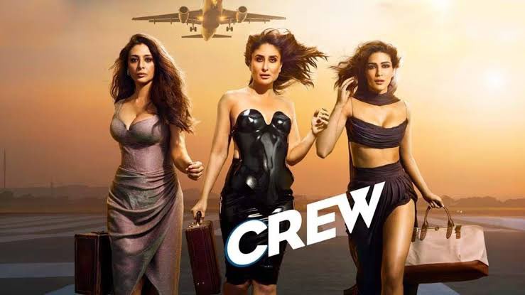 #Crew Nice funny breezy entertainer, leave aside logic, entertainment wise this clearly serves the purpose, All three did well but i felt Kareena scored more, Choli ke peeche Remix was good but apart from that BGM and music was ordinary, overall a harmless timepass movie