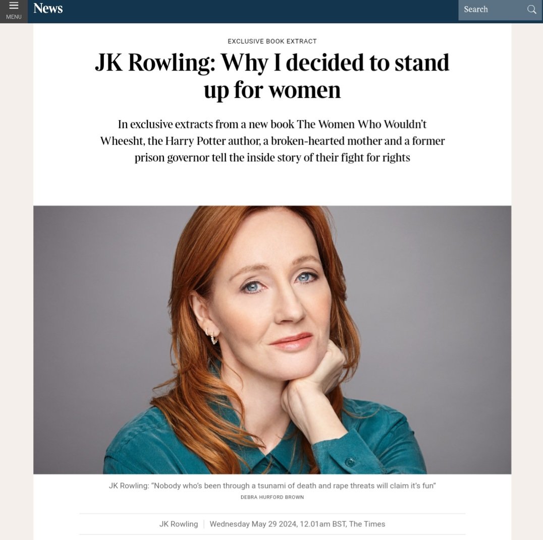 'But I believe that what is being done to troubled young people in the name of gender identity ideology is, indeed, a terrible medical scandal.' @jk_rowling: Why I decided to stand up for women: thetimes.co.uk/article/3cdd51…