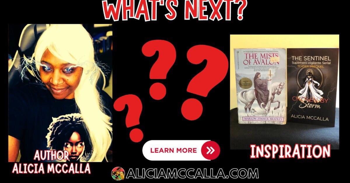 🌟 WHAT'S NEXT? 🌟

Exciting things are brewing in my storyworld!📚 ⚔️ 🔥 Want to learn more? 

🦸🏾‍♀️👉🏾aliciamccalla.com/blogs/blog/wha…

#AliciaMcCalla #BlackWomanSuperhero #WhatIsNext #Inspiration #DivineFeminine #AmWriting #ComingSoon #thesentinel #blacksuperhero