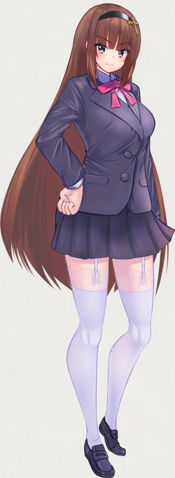 瑞樹ちゃんの立ち絵再改修‼ 