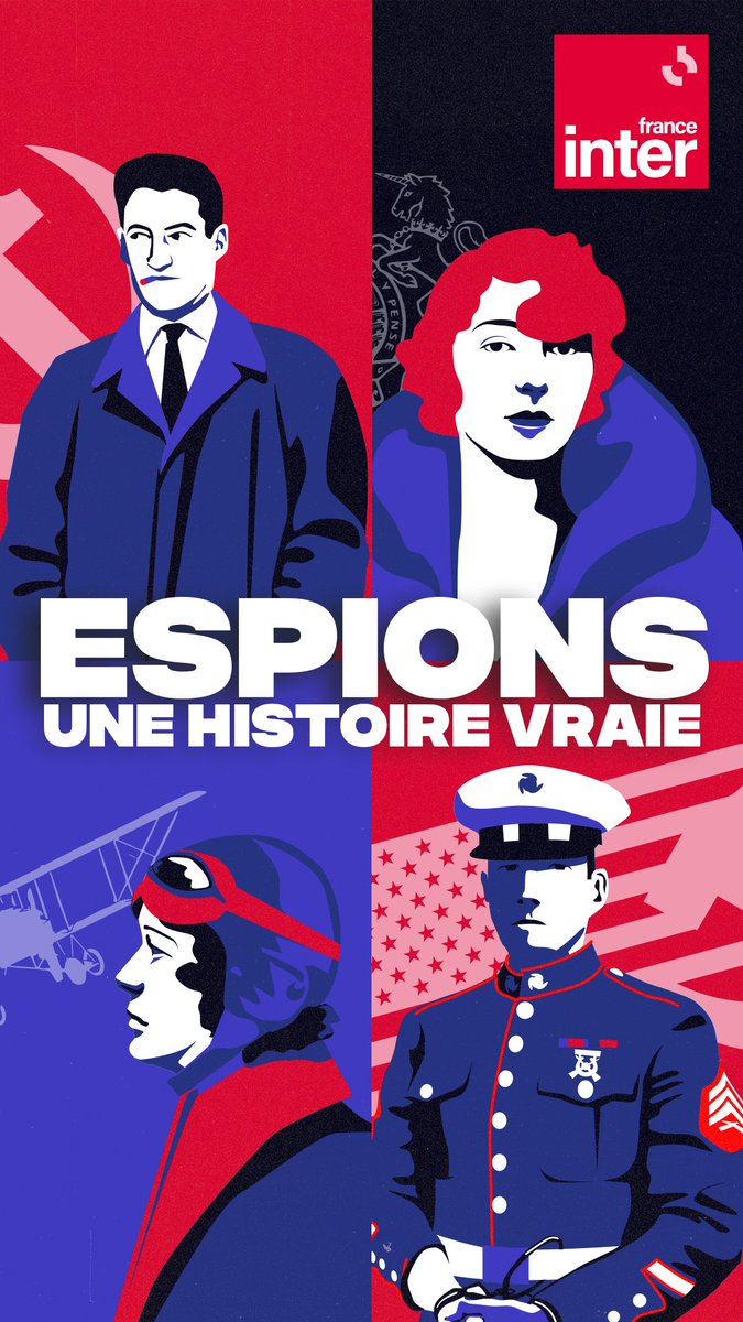 Ça y est. Ils sont en ligne ! Bonne écoute. Et merci de votre retour. 😎😍
Bonjour, je te conseille d'écouter l'émission "Espions, une histoire vraie" sur Radio France
radiofrance.fr/franceinter/po…
