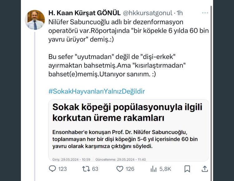 NiluferSabuncu's tweet photo. Milletimizin 
Çocukları, Nineleri parçalanırken Susan, 
Kamu yönetimi uzmanı milliyetçi arkadaş,
@hkkursatgonul 
Temel ilkokul matematiği öğrenemeden,
Temel lise biyoloji derslerini de kopyayla geçtiği için,

Köpeklerin reproduksiyon fizyolojisini  bir türlü anlayamamış, köpek üreme organlarında takılıp kalmış, ara beni anlatayım.

Savunduğu 5199 sayılı kanunun uygulama yönetmeliğinden habersiz, bir kez okumamış,
Benim ses kaydımdan öğrenmiş de şok geçirmiş, sakin ol şampiyon.
Zavallı Köpeklerin sırtından vicdan duyarı kasacağına,
İki tane sahiplen de, merhametini görelim !! @dbdevletbahceli @MhpTbmmGrubu @MHP_Bilgi @Akparti @iyiparti @herkesicinCHP