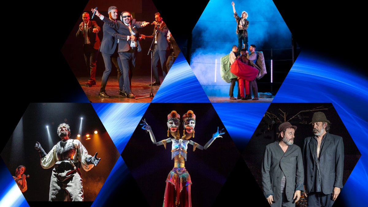 #Hoy la Red Andaluza de Teatros Públicos #RATP te propone espectáculos de #teatro, #danza y #circo de la mano de @b_vocal, @datedanza, TyT Creaciones, @ELESPEJONEGRO y @TNTAtalaya Ven y disfruta de las mejores propuestas escénicas 😍 lajunta.es/4tuak @CulturaAND