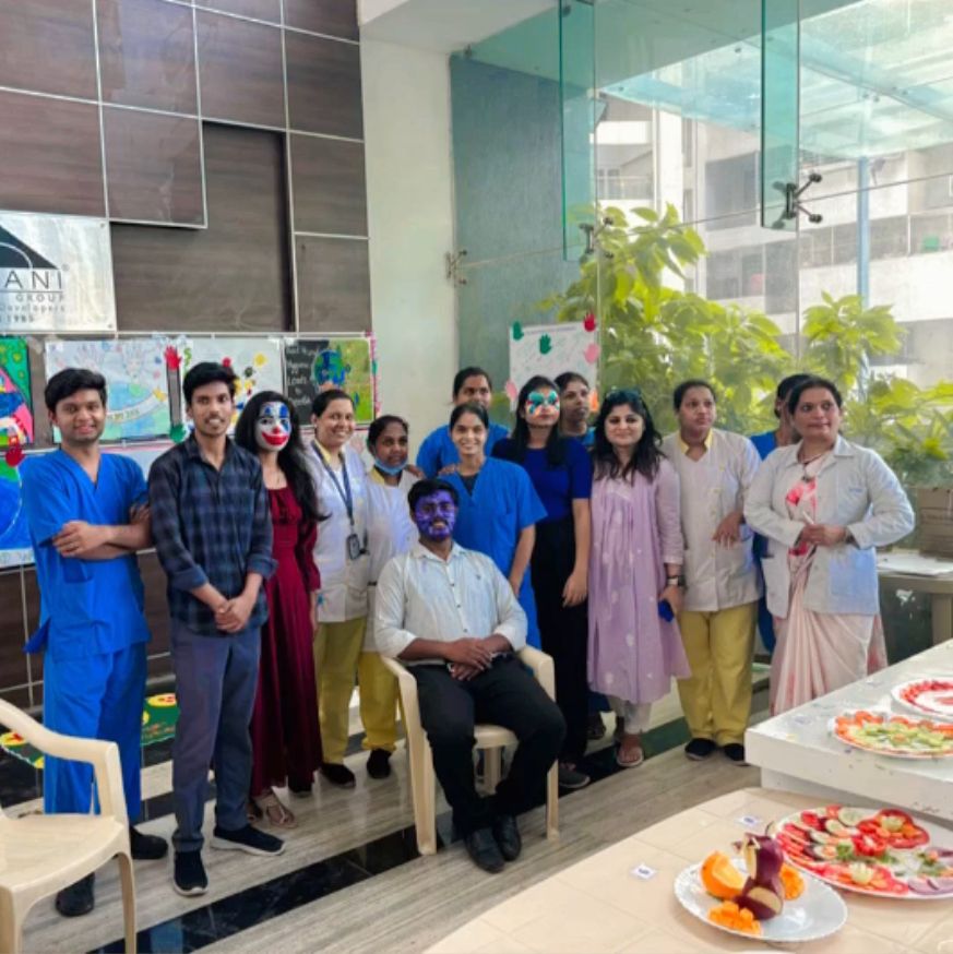 Today, our team at @Chellaram_Hosp ital - Diabetes Care & Multispeciality joined in celebrating #NursesDay2024 with gusto! From lively competitions to heartfelt camaraderie, it was a day filled with appreciation for our incredible nurses. 💙💙#HealthcareHeroes @Unnikri