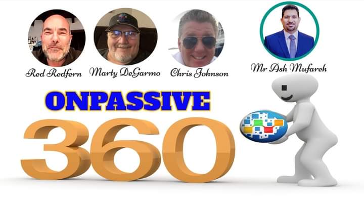 WEDNESDAY ONPASSIVE - 360 - (5-29-2024) - 12:00 NOON EDT Link is posted in ofounders UPDATES 💥💥