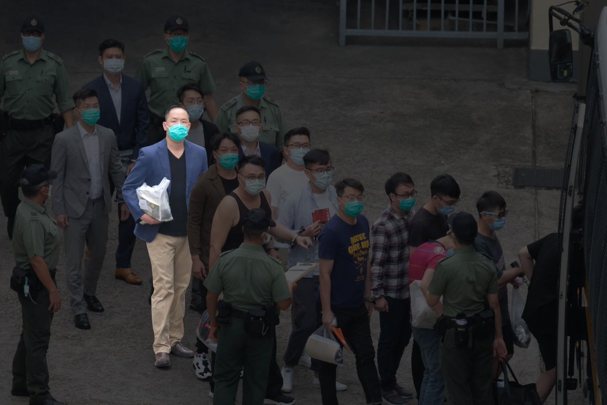 hkdc_us's tweet photo. The #HK47 are accused of "conspiracy to subvert state power" for taking part in a pro-democracy primary in 2020 after the CCP's imposition of the national security law. Of the 16 who plead not guilty, one (Gordon Ng) was an organizer &amp; the other 15 were candidates. https://t.co/4hB2C5Wqsm