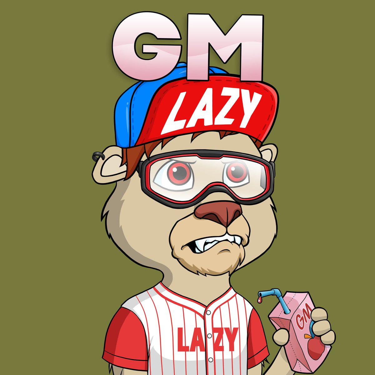 GM from Oliver Beans.🧃
#ROAR

<a href="/Moonshot_BSBL/">Moonshot Baseball</a> 👀

<a href="/LazyLionsNFT/">Lazy Lions 👑</a>