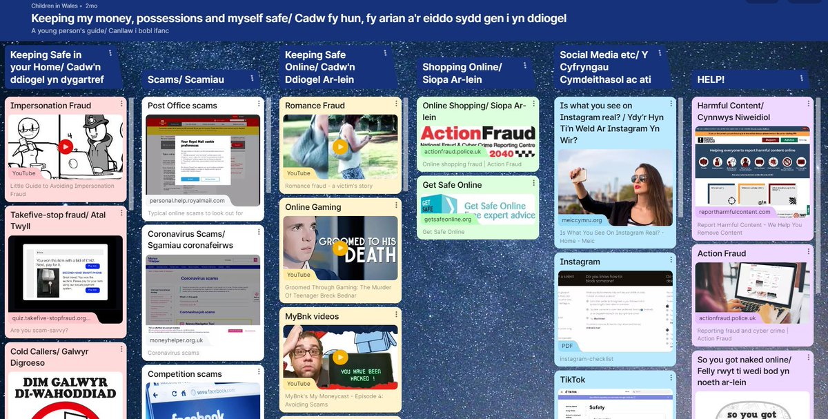 Fel person ifanc, wyt ti’n pryderu am sut i gadw dy arian yn ddiogel? 💷 Mae gennym ni ganllawiau ar gyfer hynny! Edrych ar yr adnoddau yn ein padlet ‘Cadw Fy Arian, Fy Eiddo a Fi Fy Hun yn ddiogel’ isod 👇 buff.ly/4aOMyXo