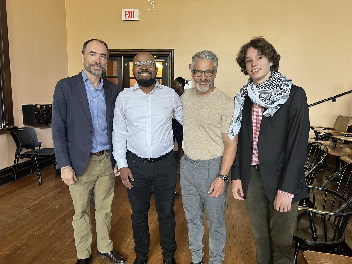 Ludo_Hood's tweet photo. Stimulating panel discussion during #PrincetonReunions exploring antisemitism in liberation movements. I urged the audience to be clear-eyed about discourse and claims that cross the line into prejudice or intimidation. 1/3 https://t.co/P1ooP2ovi7