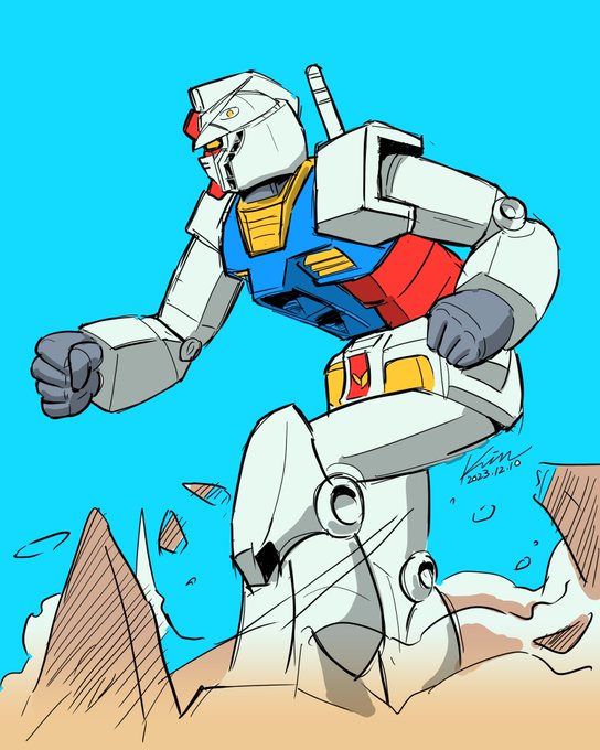 「rx-78-2 clenched hands」Fan Art(Latest)