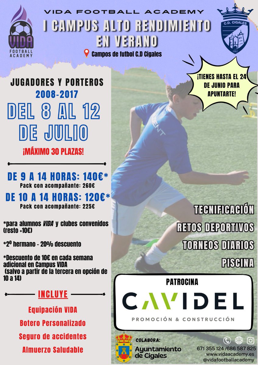Vida Football Academy tweet media