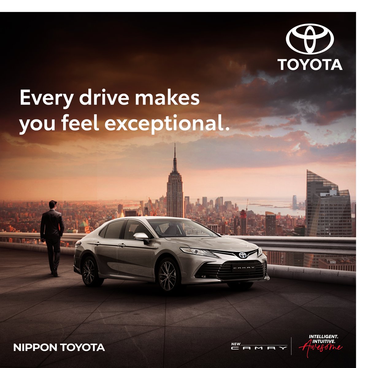 Every drive feels exceptional in the Camry. Experience unmatched comfort and style. Book your test drive at Nippon Toyota today!
#toyotacamry #drivehybrid♻️ #hybridsynergydrive #newhybrid #sustainability #LuxuryLifestyle