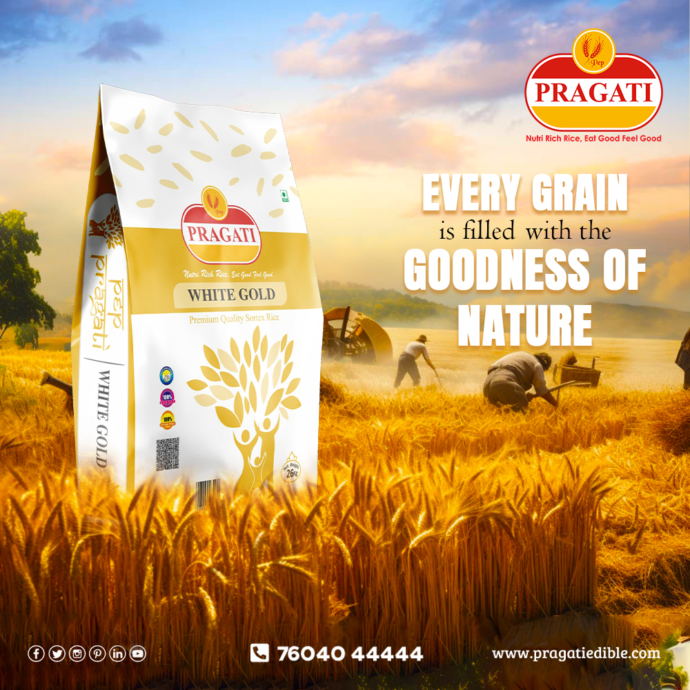 🌾 Enjoy every bite of Pragati Rice, where each grain is packed with the natural goodness of nature's best! 🍚✨

WhatsApp message on 7604044444 or click bit.ly/4417Pez
.
.
.
#Pragati #Rice #NutriRichRice #PragatiRice #NutrientRich #BengaliCuisine #DeliciousDishes