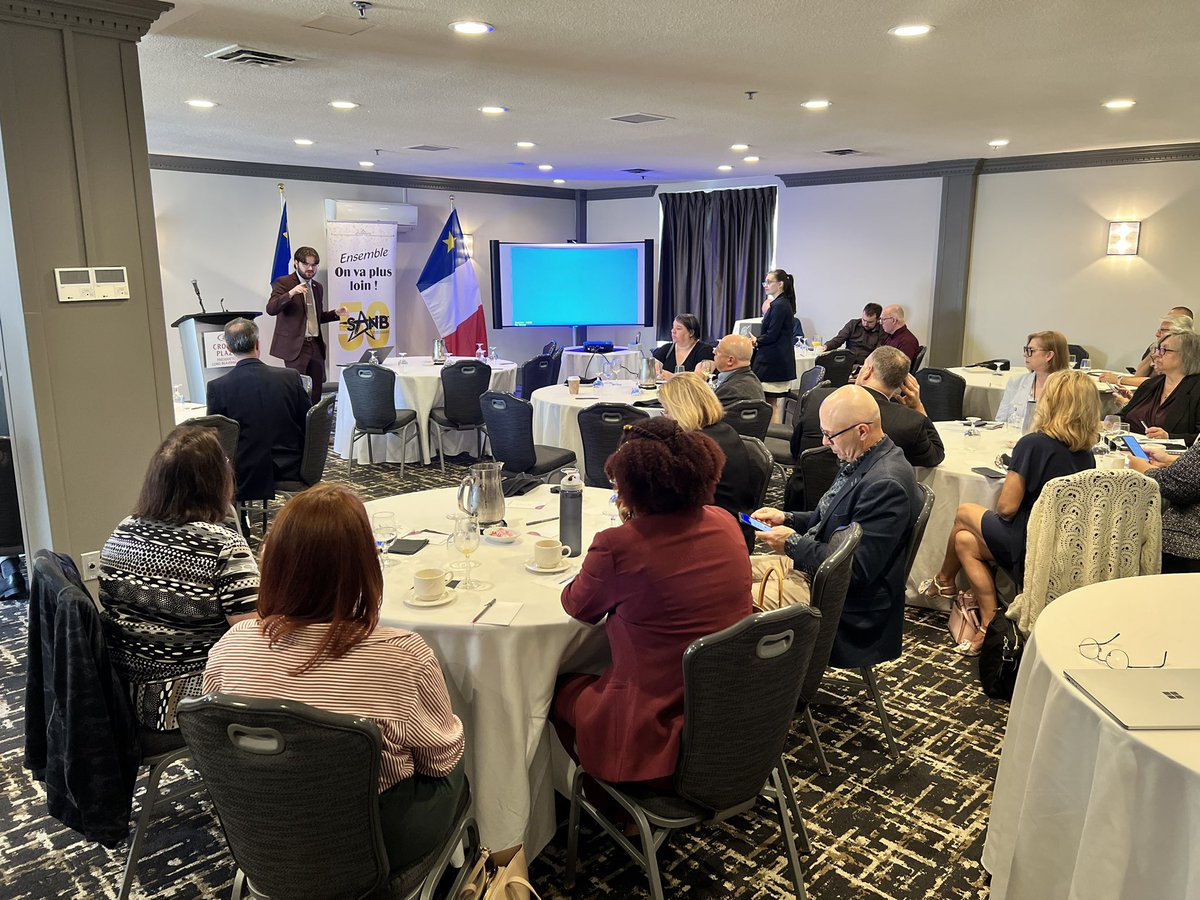 L’équipe Acadie entame les rencontres avec les élu.e.s ! Nous sommes prêts à faire entendre notre voix sur le continuum en éducation au Nouveau-Brunswick.

#Acadie #SANB