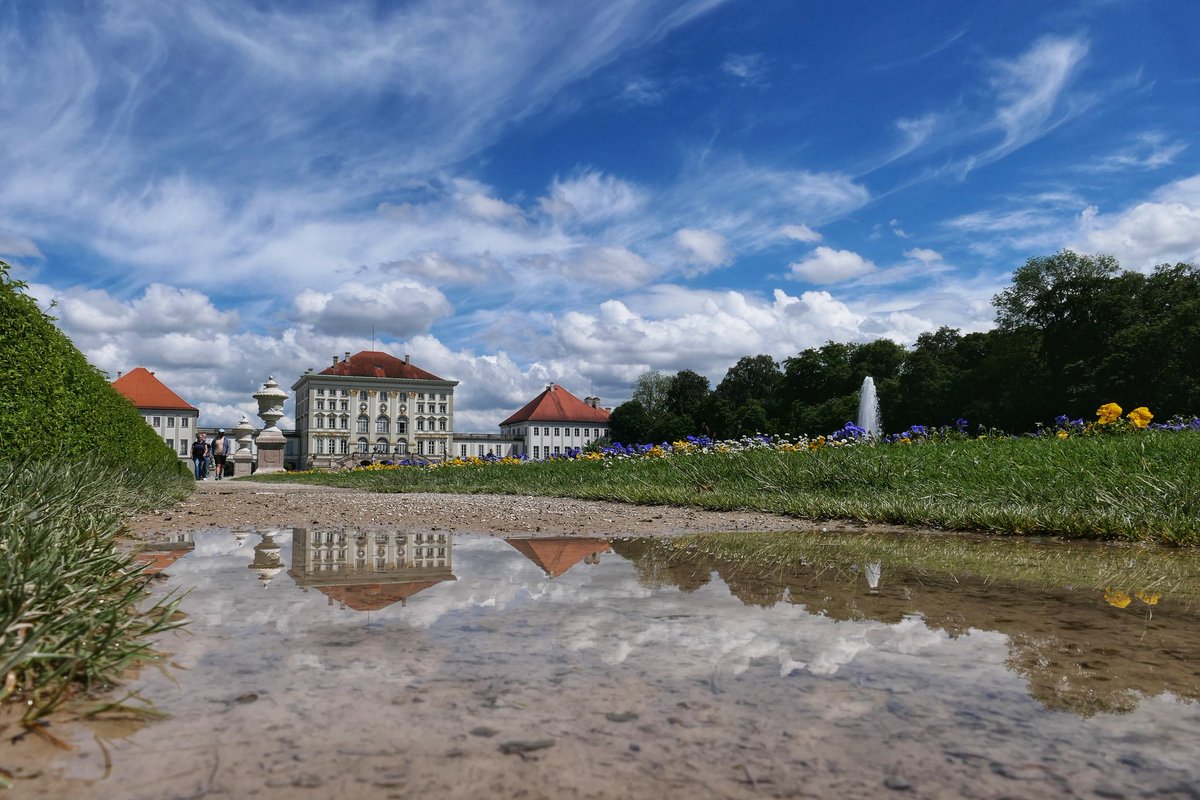 Ich hab noch mehr Bilder aus dem Nymphenburger Schlosspark für #APuddleADay ☺️. #MuenchenInPfuetzen