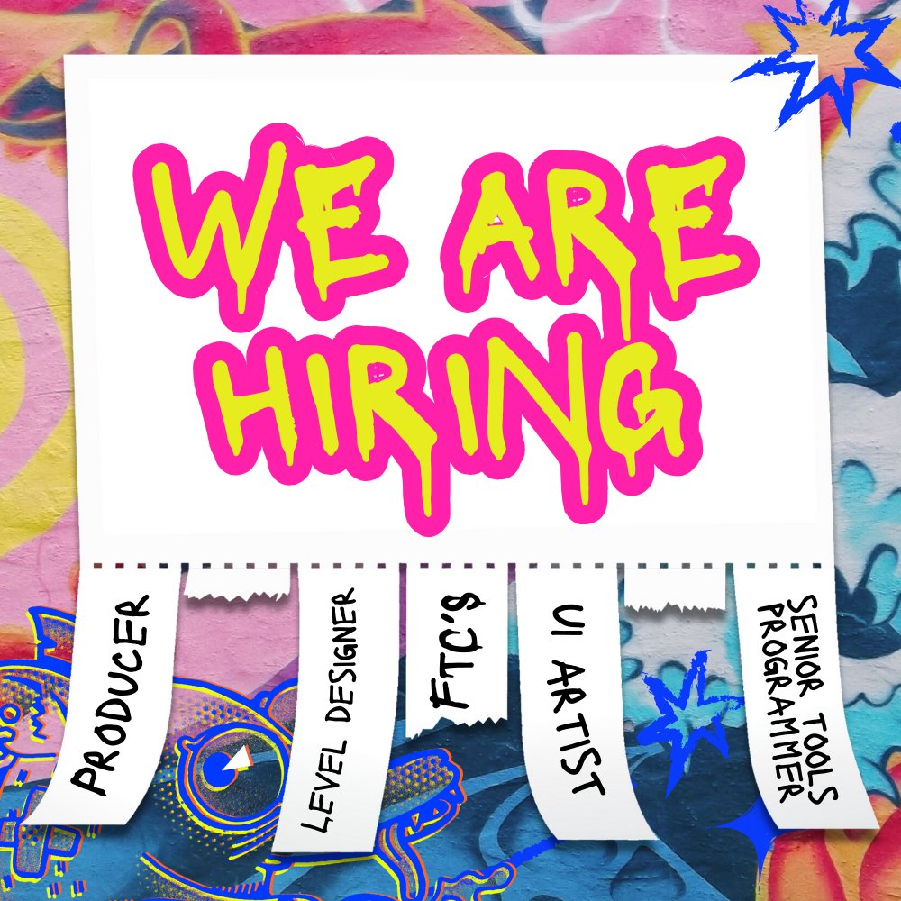 🎮 WE ARE #HIRING ✨ Glowmade are still actively seeking #artists, #programmers and more to come join our vibrant team! If you like stylised games, with big emphasis on wit, empowering player creativity, and collaborative play, check out our openings now! Roles in 🧵👇